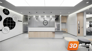 Lobby front desk Skp Files 